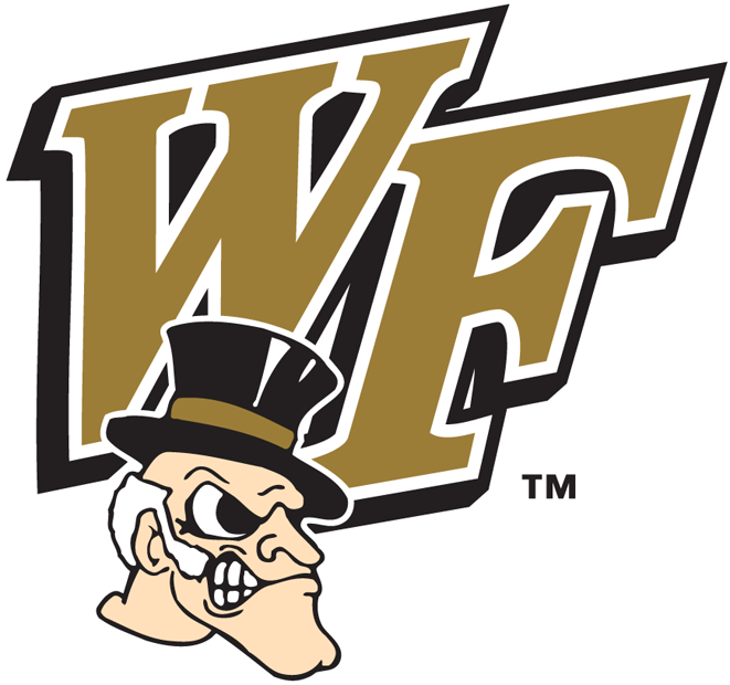 Wake Forest Demon Deacons 1993-2006 Secondary Logo iron on transfers for T-shirts